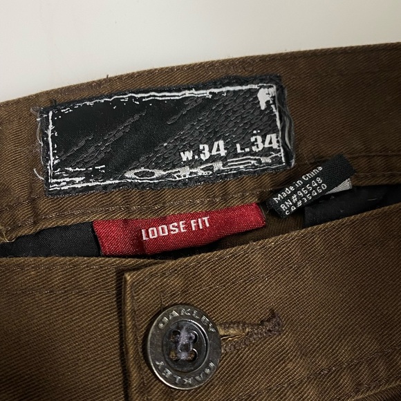 Oakley Brown Casual Pants size 36 - Picture 9 of 9